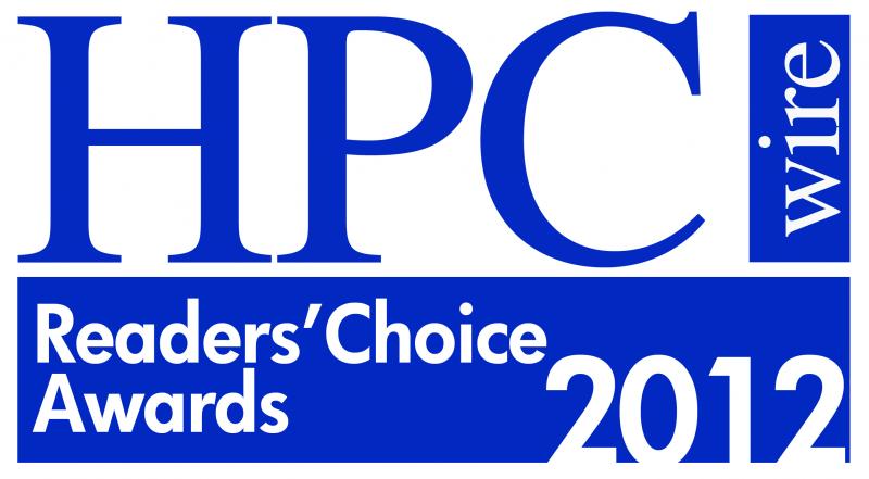 HPCwire Readers Choice Award 2012