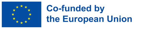 European flag emblem and multilingual ...