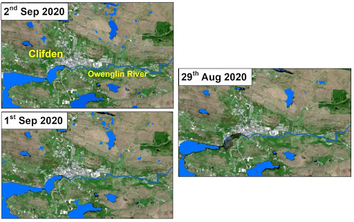 Satellite image Clifden area September 2020