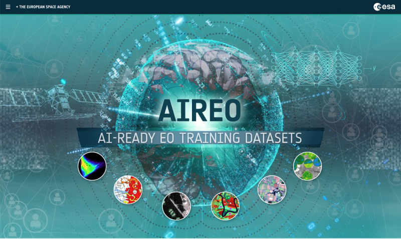 AIREO website homepage